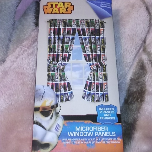 Star Wars Accents 2 Panel Curtains Poshmark